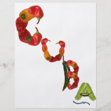Poivrons de piment du Cuba Prospectus Avec Motif
