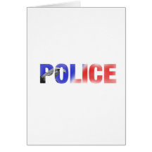 Police 2 carte de vœux