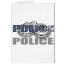 POLICE CARTE DE VŒUX