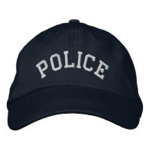 Police Casquettes Brodées
