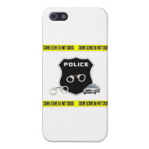 Police Crime Scene iPhone 5 Covers