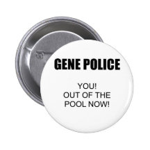 Police de gène badges avec agrafe
