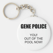 Police de gène porte-clés