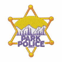 Police de parc polos brodés