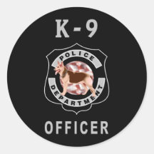 Police K9 Autocollant