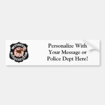 Police K9 Autocollants Pour Voiture