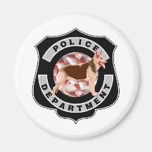 Police K9 Magnets Pour Réfrigérateur