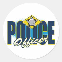 Policier Autocollant