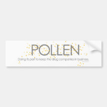 POLLEN faisant sa partie… Autocollant Pour Voiture