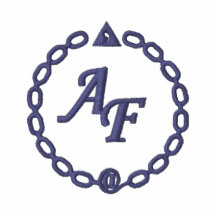 Polo blanc brodé Alliance Fraternelle