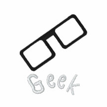 Polo brodé par geek