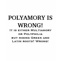 POLYAMORY EST ERRONÉ ! T-SHIRTS