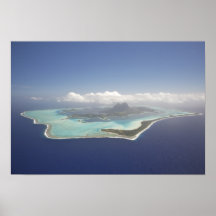 Polynésie française, Tahiti, Bora Bora. Affiches