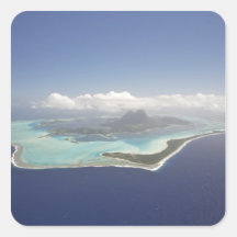 Polynésie française, Tahiti, Bora Bora. Autocollants
