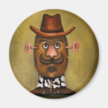 Pomme de terre de cowboy aimants
