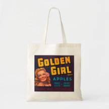 Pommes d'or de fille sacs fourre-tout