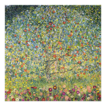 Pommier Par Gustav Klimt, art victorien vintage Faire-parts