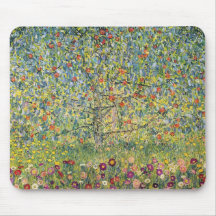 Pommier Par Gustav Klimt, art victorien vintage Tapis De Souris