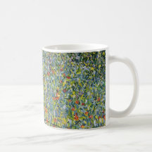 Pommier Par Gustav Klimt, art victorien vintage Tasse À Café