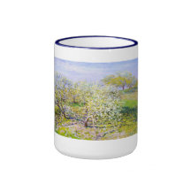 Pommiers En fleur, Claude Monet 1873 Mugs