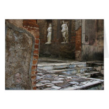 Pompeii - forum carte de vœux