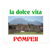 Pompeii Italie Carte Postale