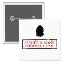 Pompes funèbres de Fisher et de fils Badges