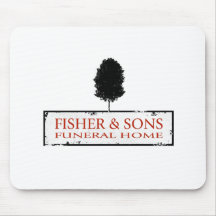 Pompes funèbres de Fisher et de fils Tapis De Souris