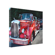 Pompier - 1949 et lui toujours courses impressions sur toile