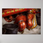 Pompier - chapeaux - j'ai offert pour ceci posters