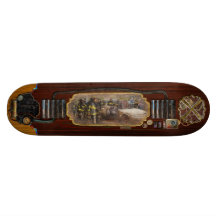Pompiers - la démonstration du feu skateboards personnalisés