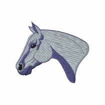Poney de polo polos brodés