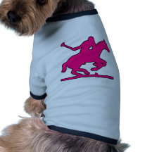 Poneys britanniques de silhouette de joueur de che manteaux pour chien