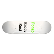 Pongo, rouille de Brody Skateboards Customisés