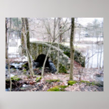 Pont à au-delà affiches