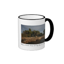 "Pont au barrage II de Percha " Mugs À Café