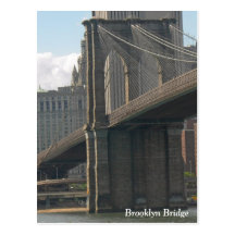Pont de Brooklyn Carte Postale