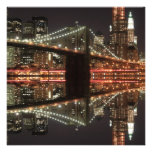 Pont de Brooklyn et horizon de Manhattan Faire-parts