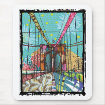 Pont de Brooklyn Tapis De Souris