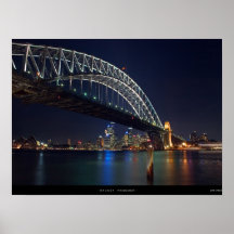 Pont de port de Sydney Affiche