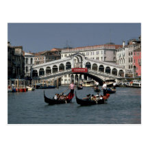 Pont de Rialto, Venise Carte Postale