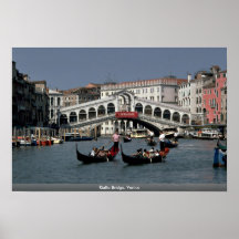 Pont de Rialto, Venise Posters