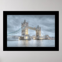 Pont de tour à Londres Posters