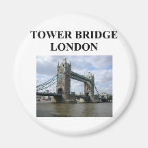 pont de tour ; ondon Angleterre Magnets Pour Réfrigérateur