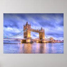 Pont de tour sans frontière posters
