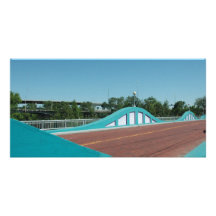 Pont en rue de McKee Carte Avec Photo