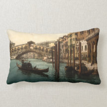 Pont I, Venise, Italie de Rialto Coussin