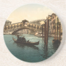 Pont I, Venise, Italie de Rialto Dessous De Verre