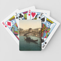 Pont I, Venise, Italie de Rialto Jeu De Cartes