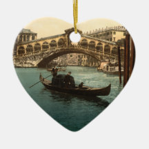 Pont I, Venise, Italie de Rialto Ornement De Noël